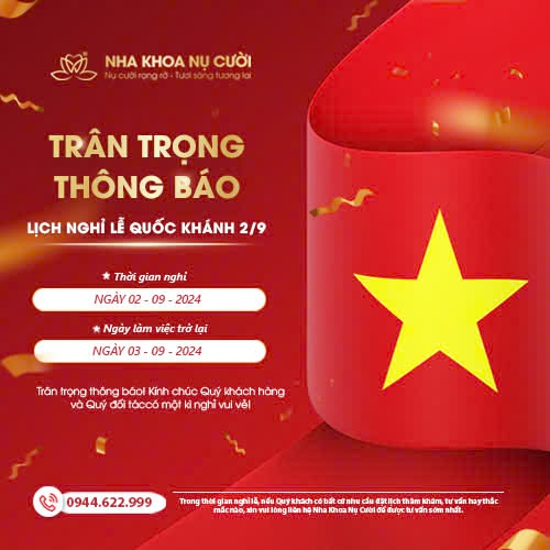 🇻🇳 LỊCH NGHỈ LỄ QUỐC KHÁNH 2/9