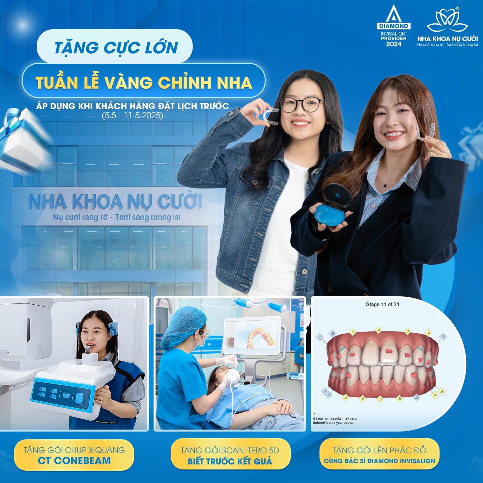 🌟TUẦN LỄ VÀNG ƯU ĐÃI NIỀNG RĂNG CHÀO HÈ