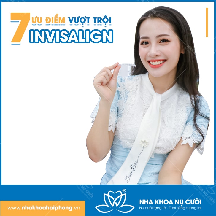 ƯU ĐIỂM VƯỢT TRỘI CỦA NIỀNG RĂNG INVISALIGN