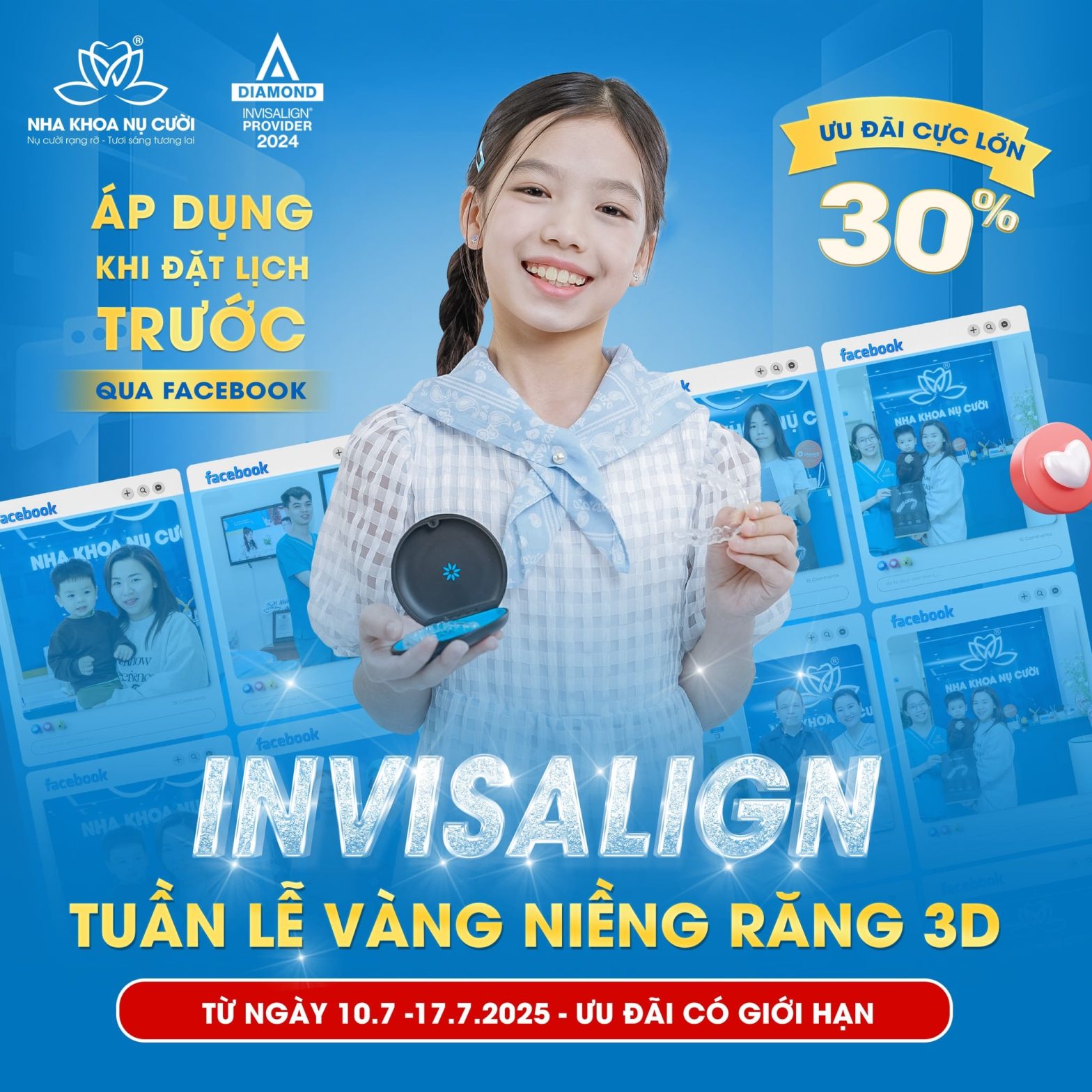 TUẦN LỄ VÀNG INVISALIGN THÁNG 7 