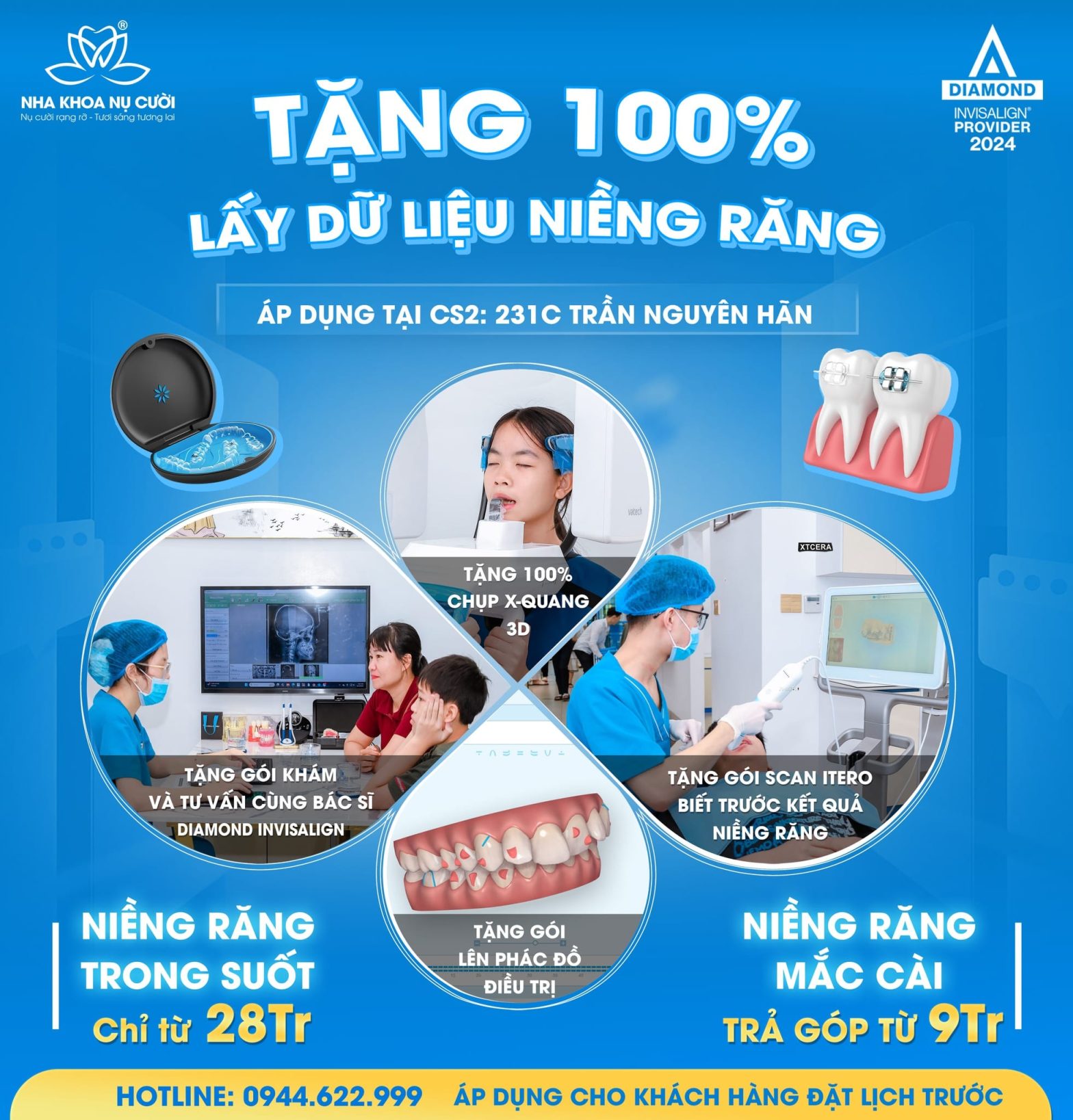  Ưu Đãi Tháng 8 Tại Nha Khoa Nụ Cười Cơ Sở 2