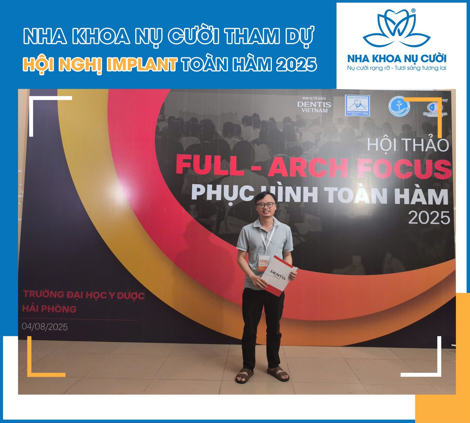 Nha Khoa Nụ Cười Tham Dự Hội Nghị Phục Hình Toàn Hàm 2025