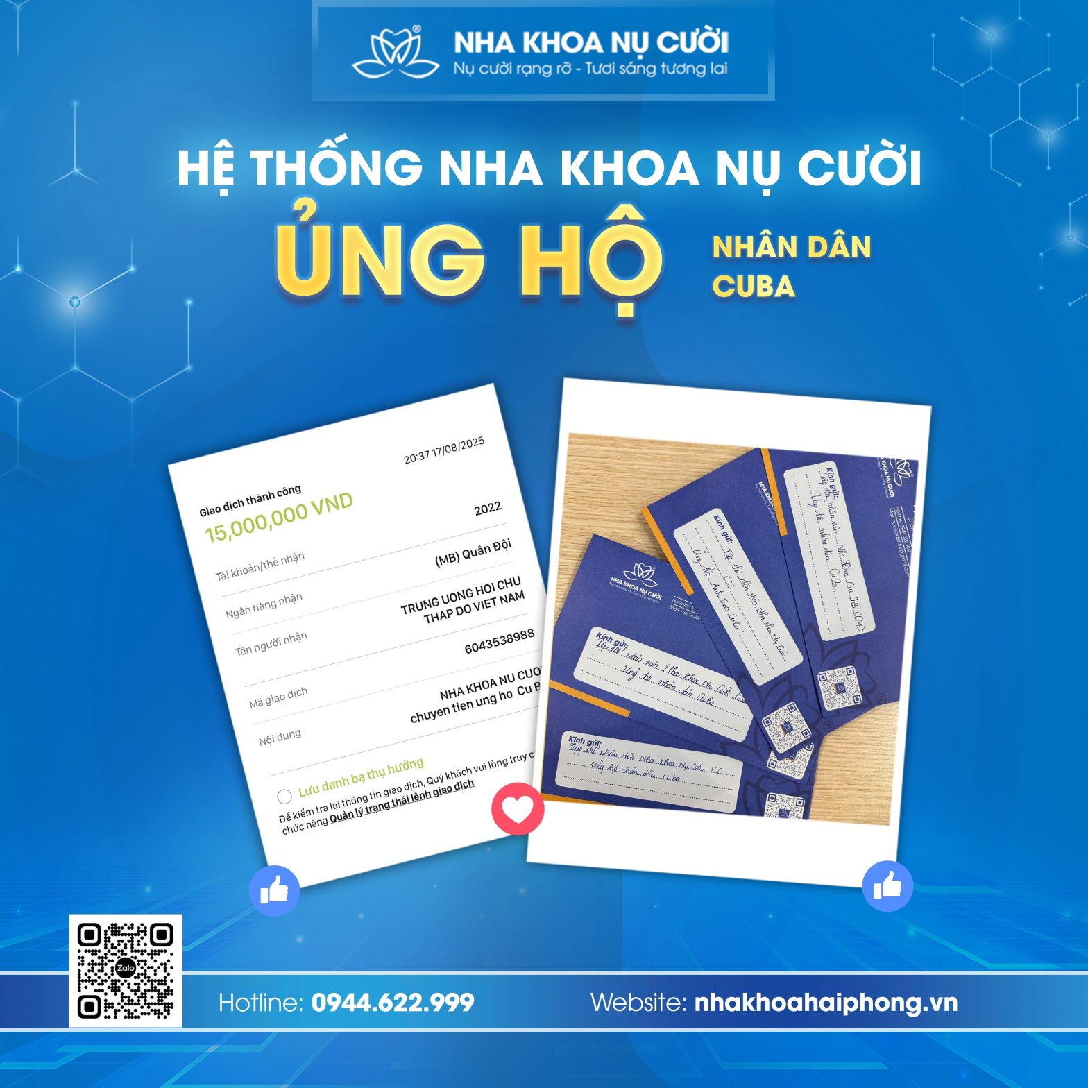 Hệ Thống Nha Khoa Nụ Cười Hướng Về Cuba