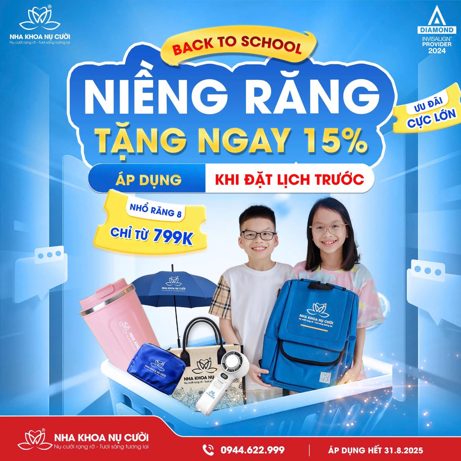 Back To School 2025 Tại Nha Khoa Nụ Cười