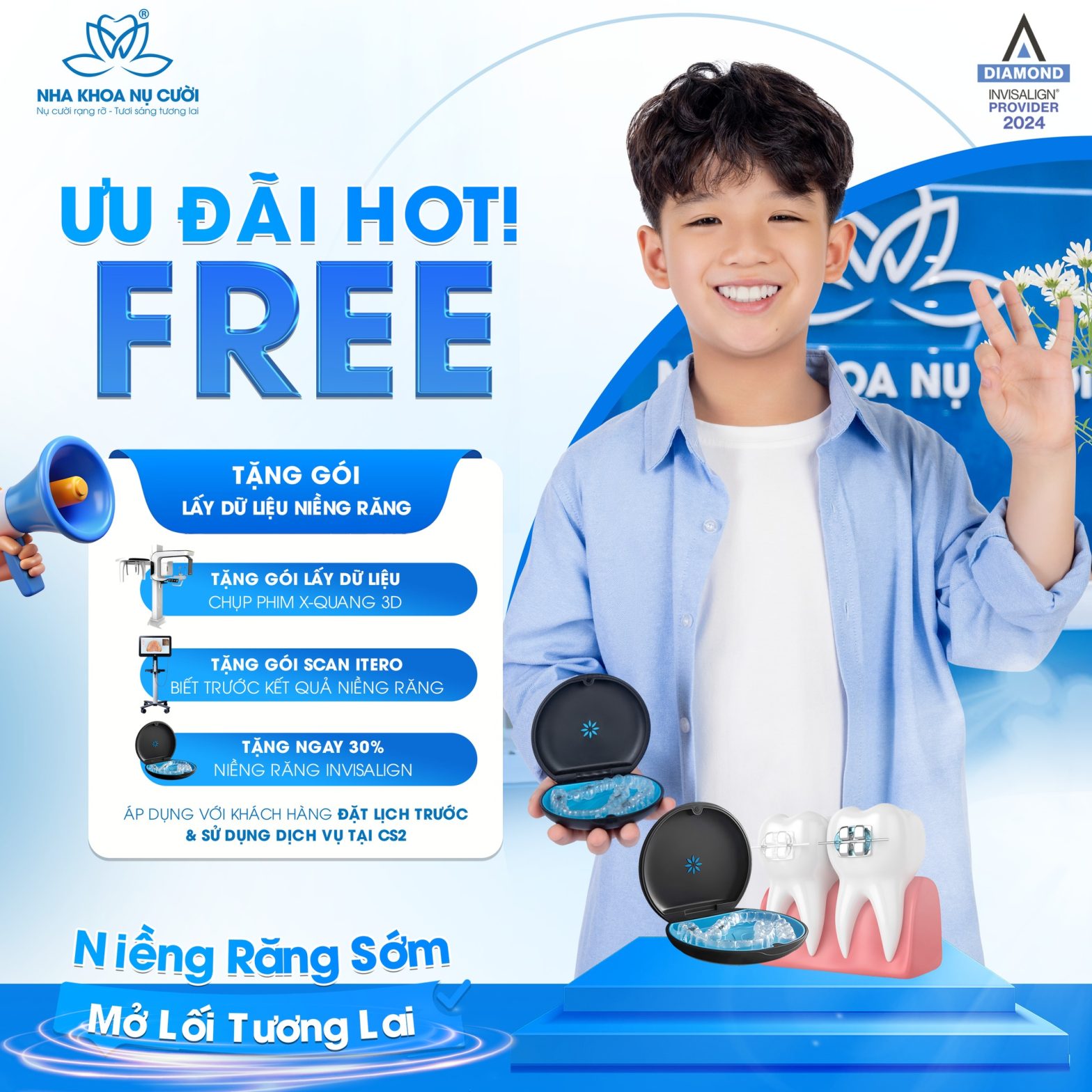 Niềng răng sớm – Mở lối tương lai cho con