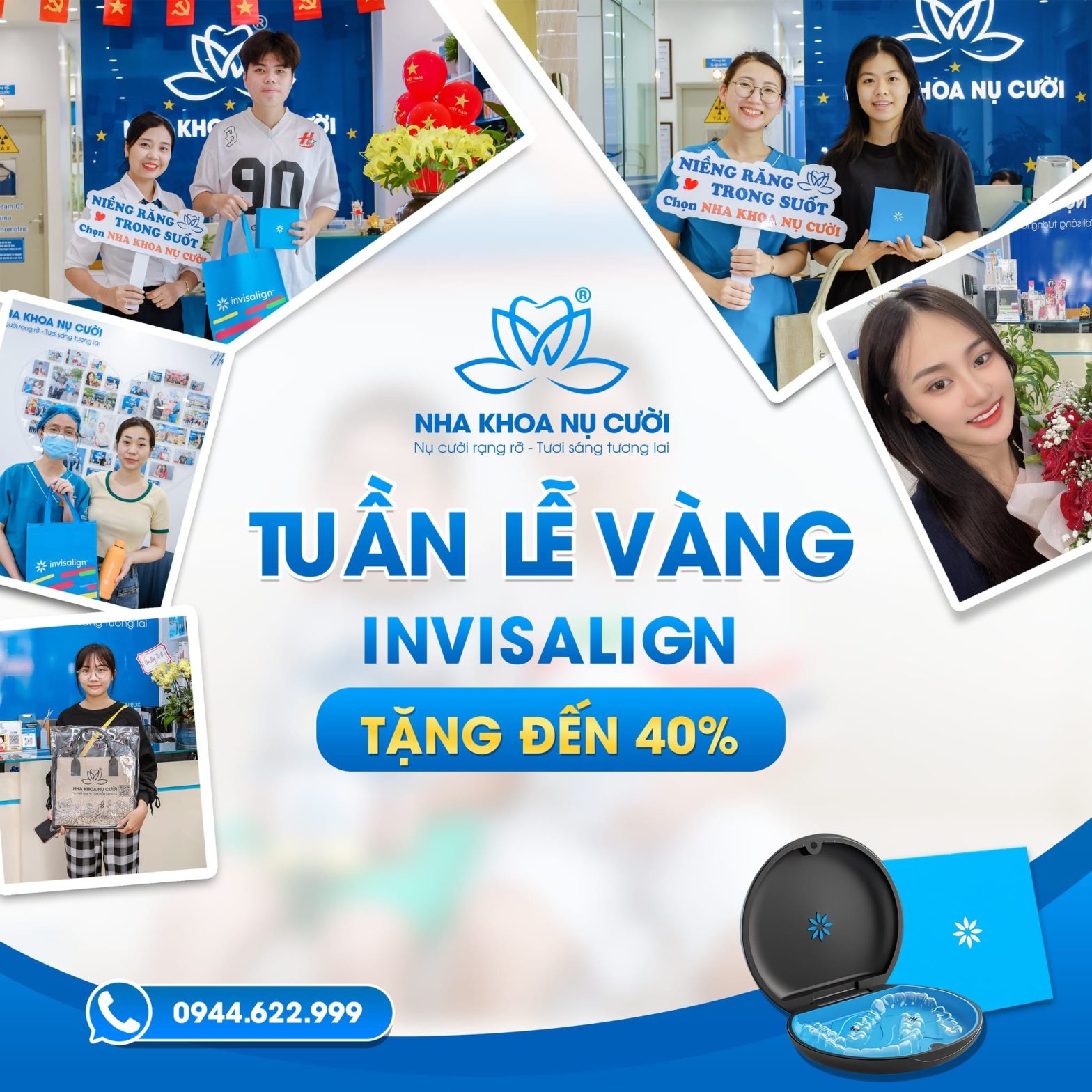Tuần Lễ Vàng Invisalign – Ưu Đãi Lớn Cho Niềng Răng