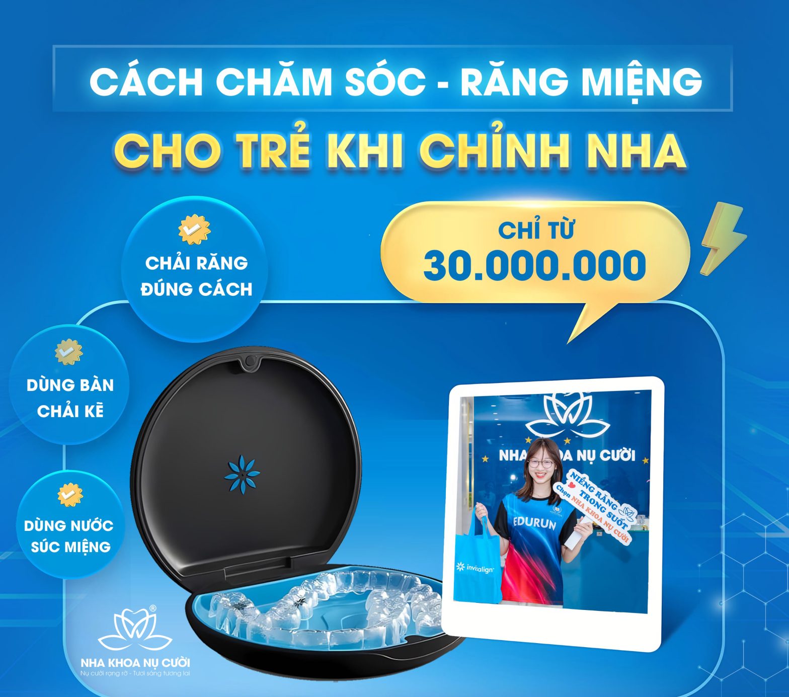 Cách Chăm Sóc Răng Miệng Cho Trẻ Khi Chỉnh Nha