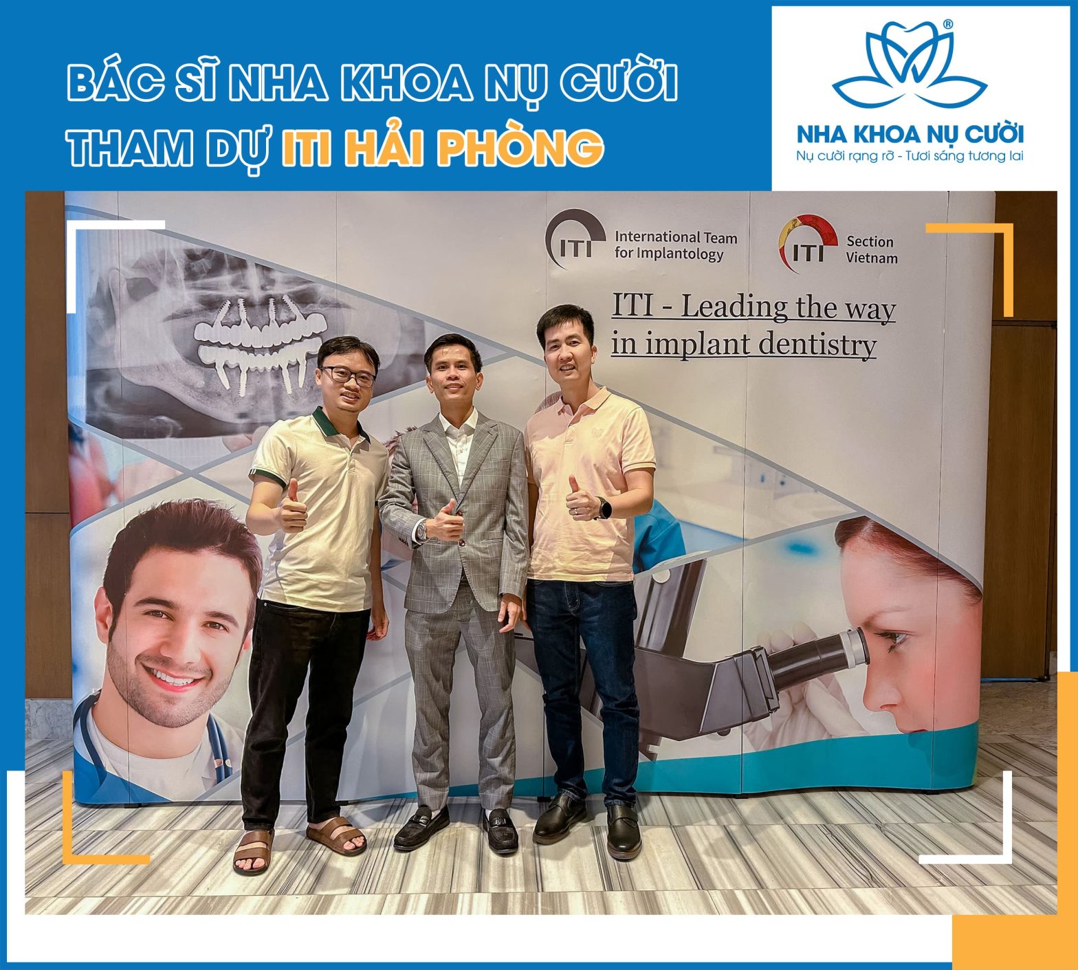 Bác Sĩ Nha Khoa Nụ Cười Tham Dự ITI Hải Phòng