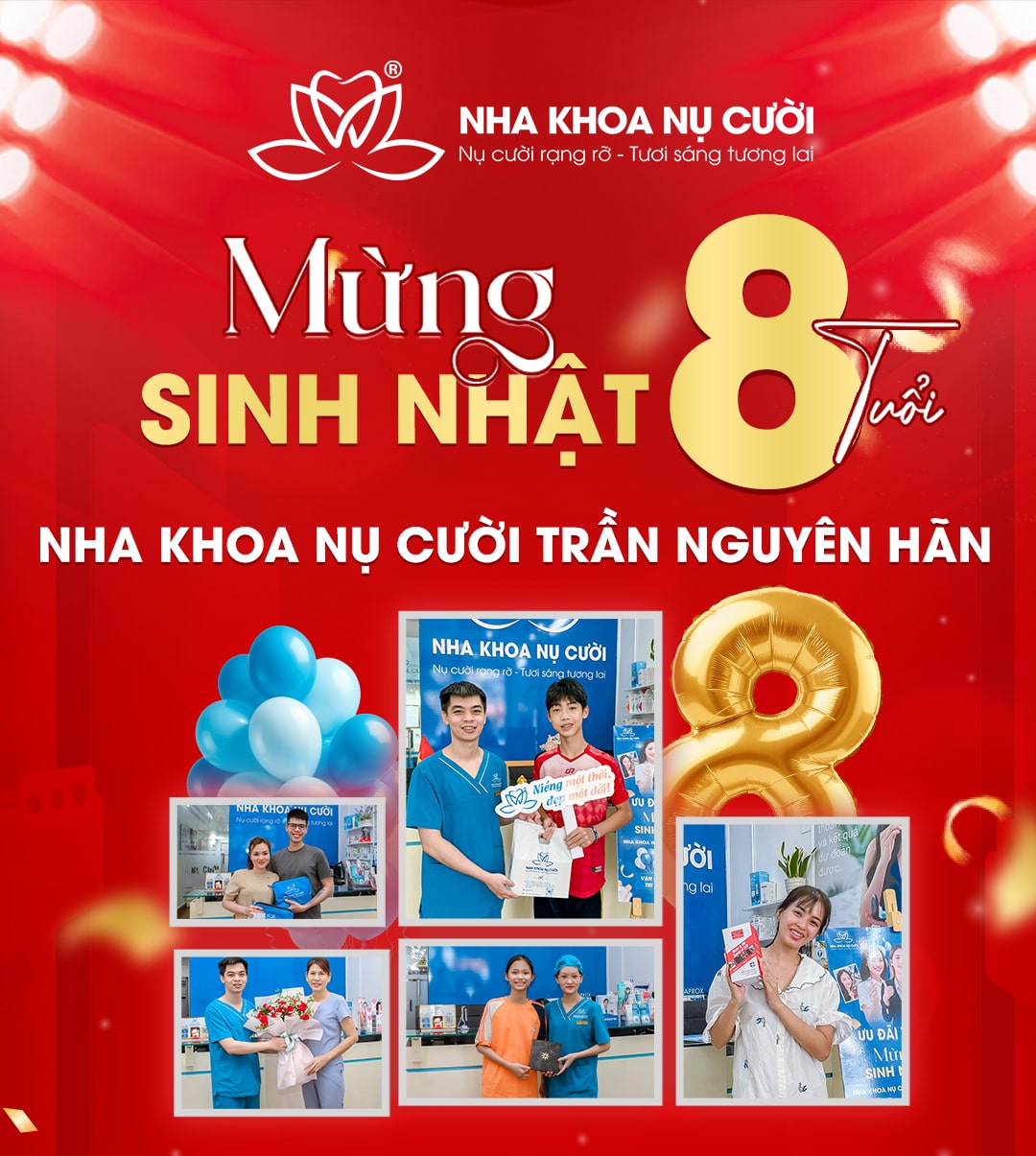 Chúc Mừng Sinh Nhật 8 Năm Nha Khoa Nụ Cười CS2