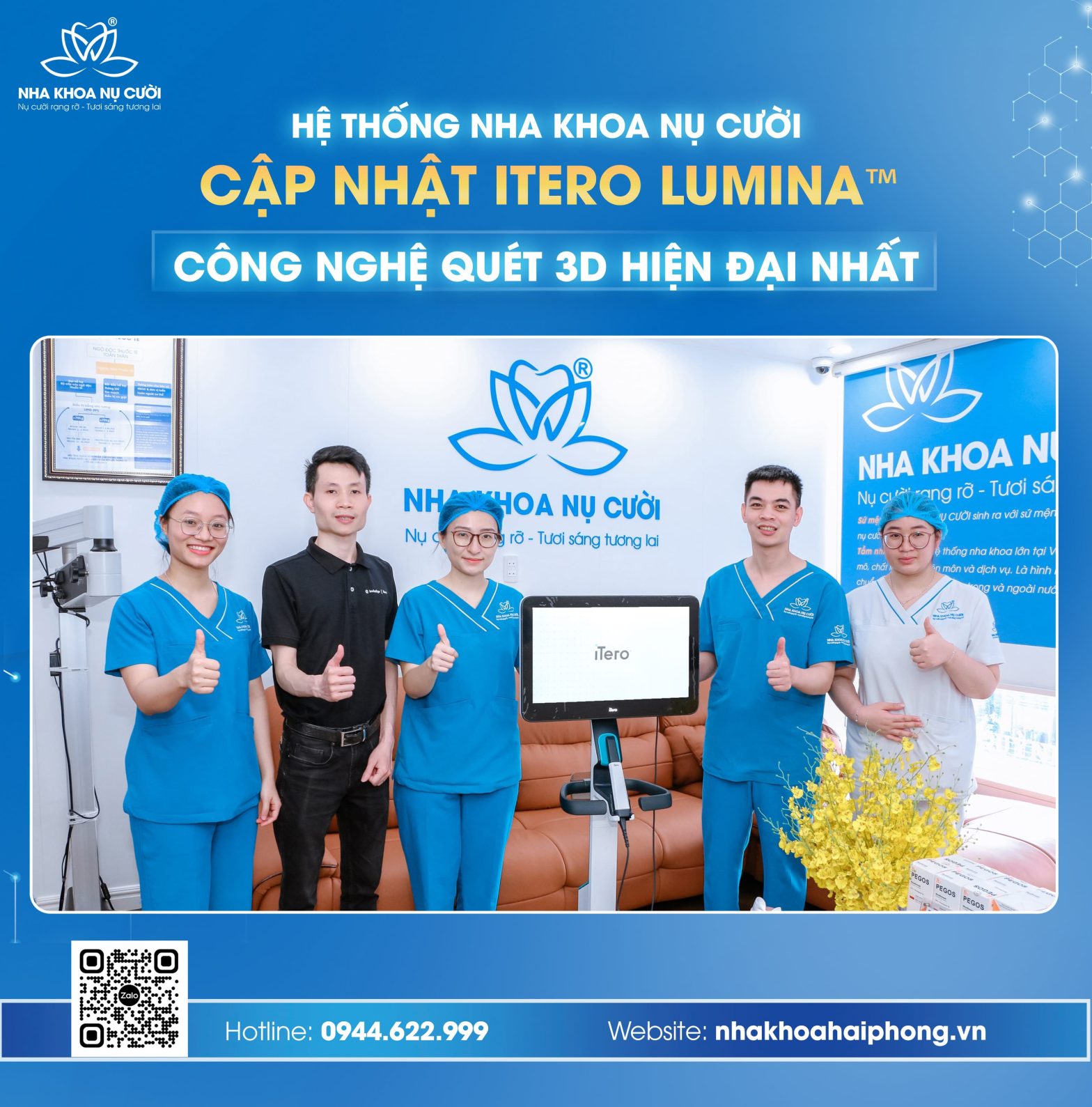 iTero Lumina™ – Công Nghệ Quét 3D Hiện Đại Nhất