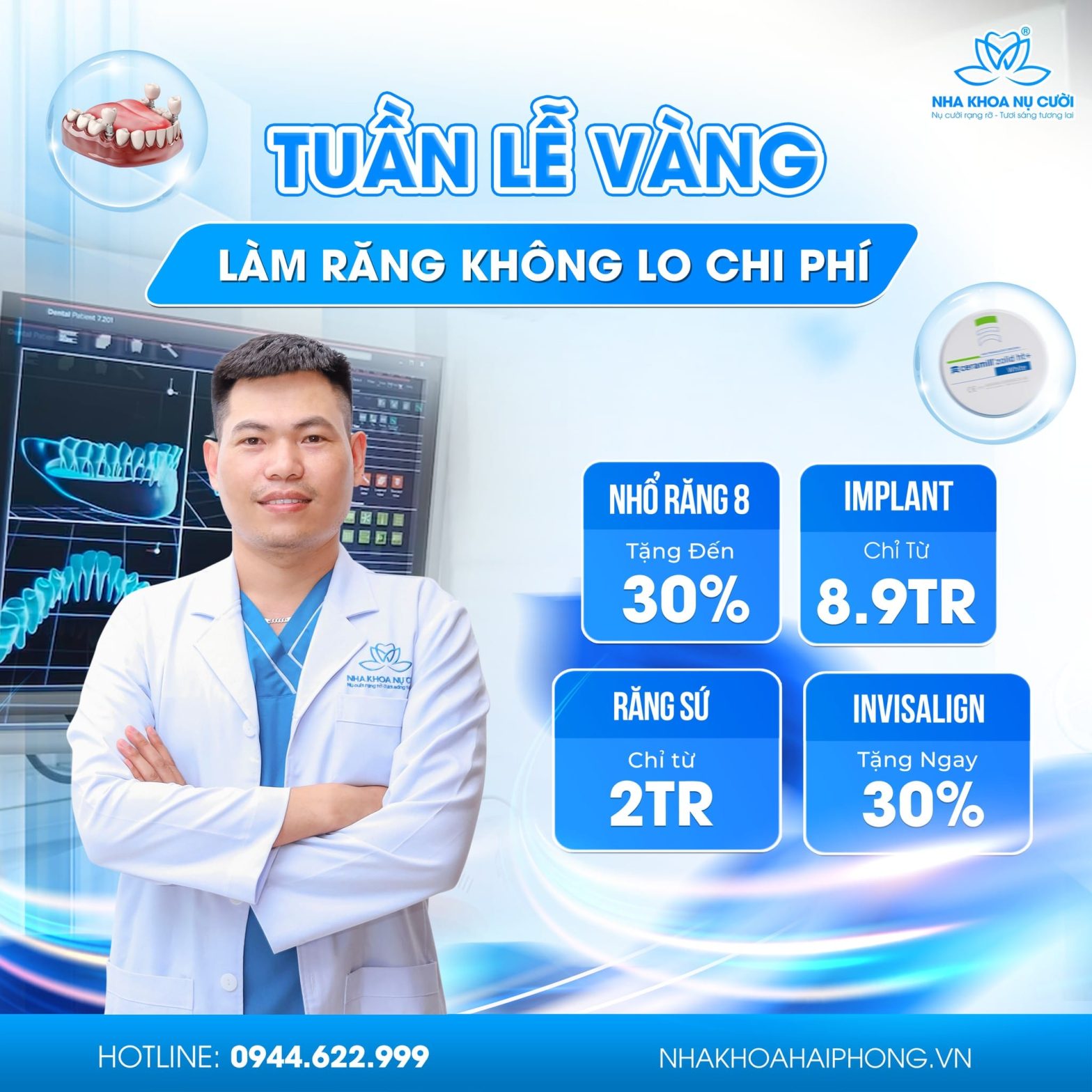 Khám phá Tuần Lễ Vàng tại Nha Khoa Nụ Cười