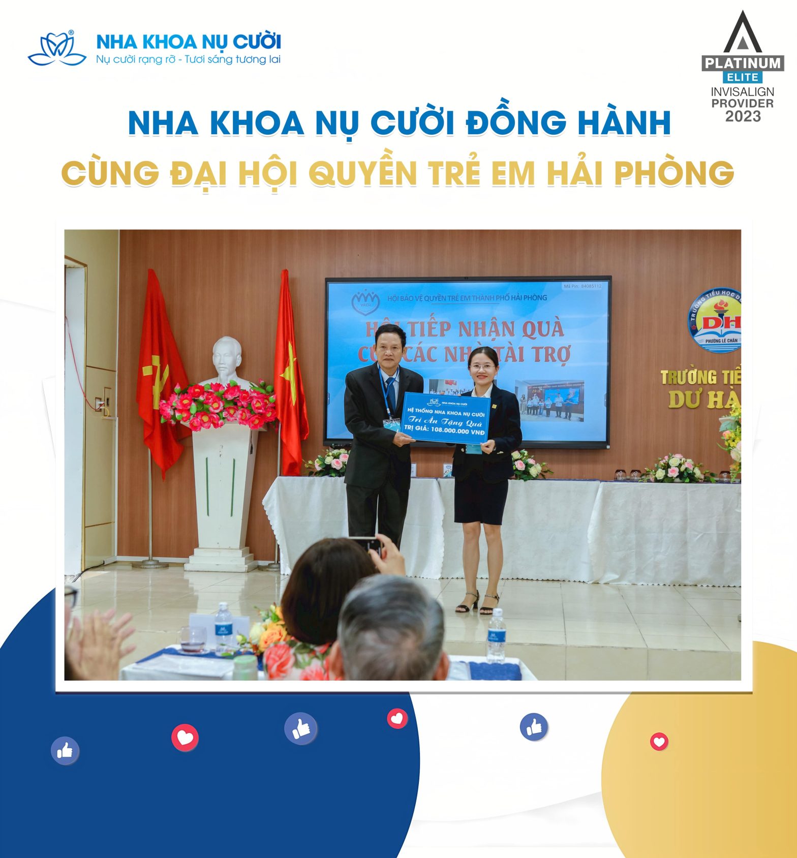 Nha Khoa Nụ Cười Đồng Hành Đại Hội Quyền Trẻ Em