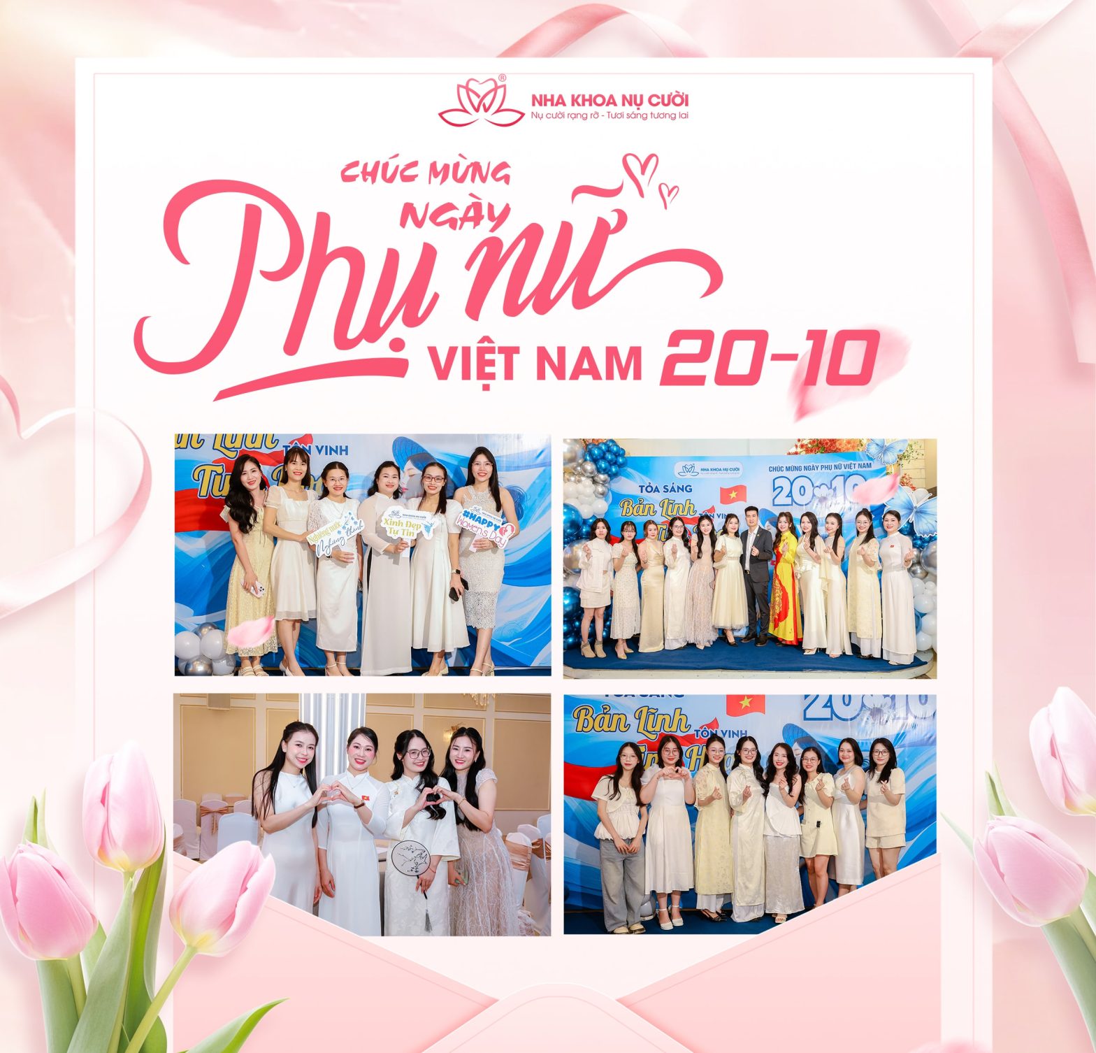 Chúc mừng ngày Phụ nữ Việt Nam 20/10/2025!