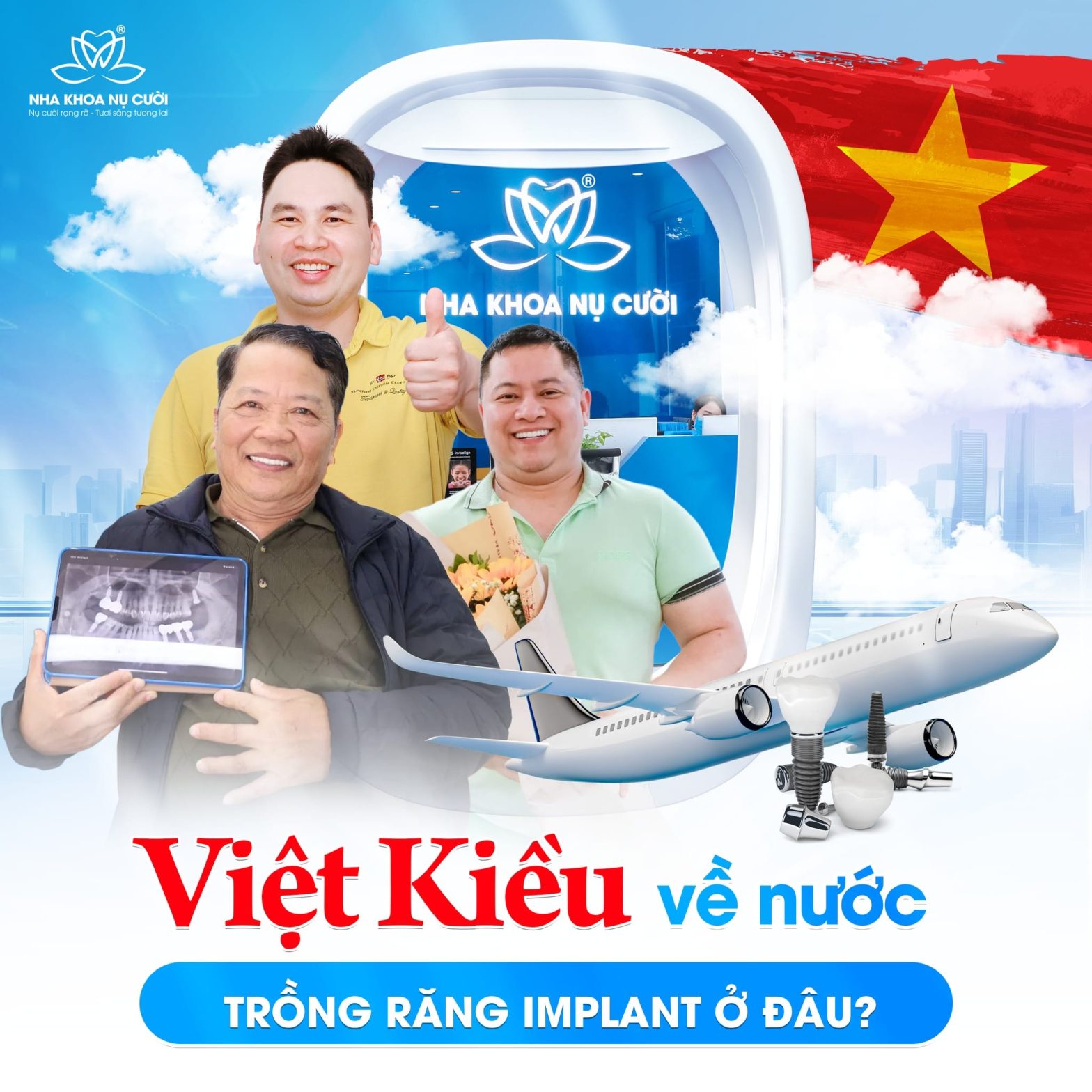 Việt Kiều về nước nên trồng răng Implant ở đâu?