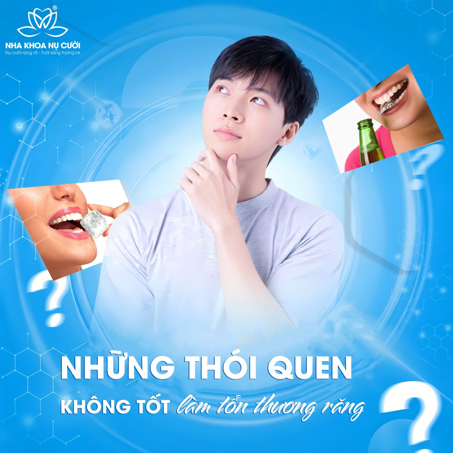 Những thói quen không tốt làm tổn thương răng