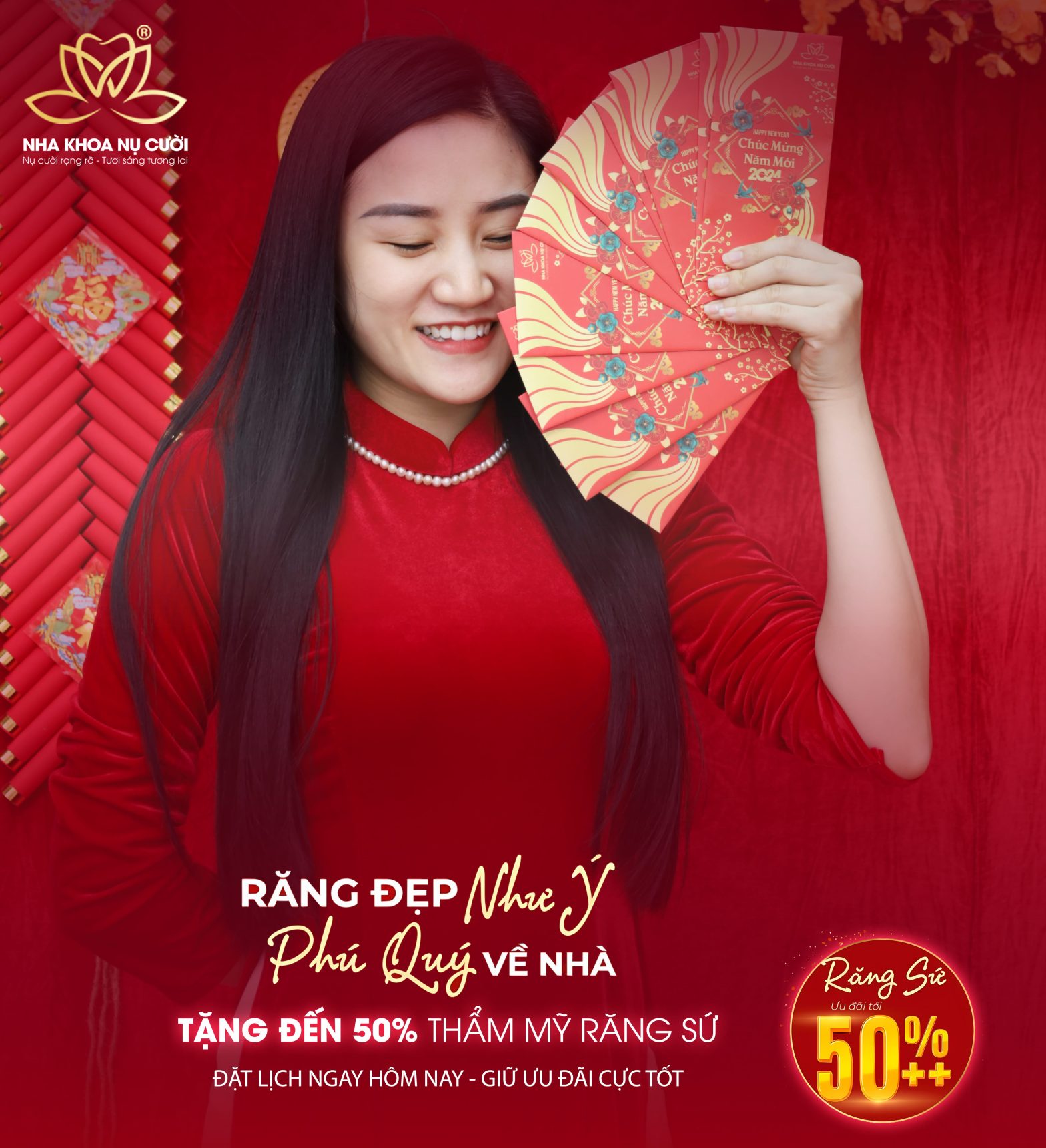 Ưu Đãi Sốc Dịp Tết 2026 Tại Nha Khoa Nụ Cười 