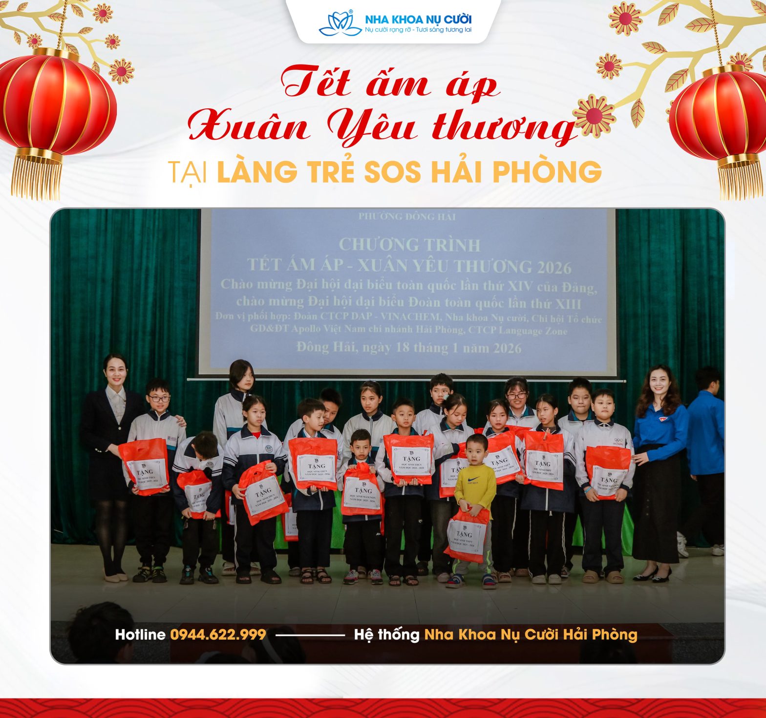 Tết Ấm Áp Xuân Yêu Thương 2026 Tại Làng Trẻ SOS