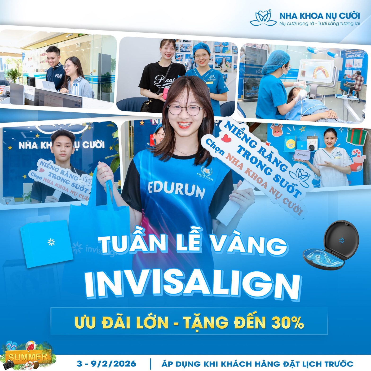Tuần Lễ Niềng Răng Invisalign Ưu Đãi Đầu Năm 2026