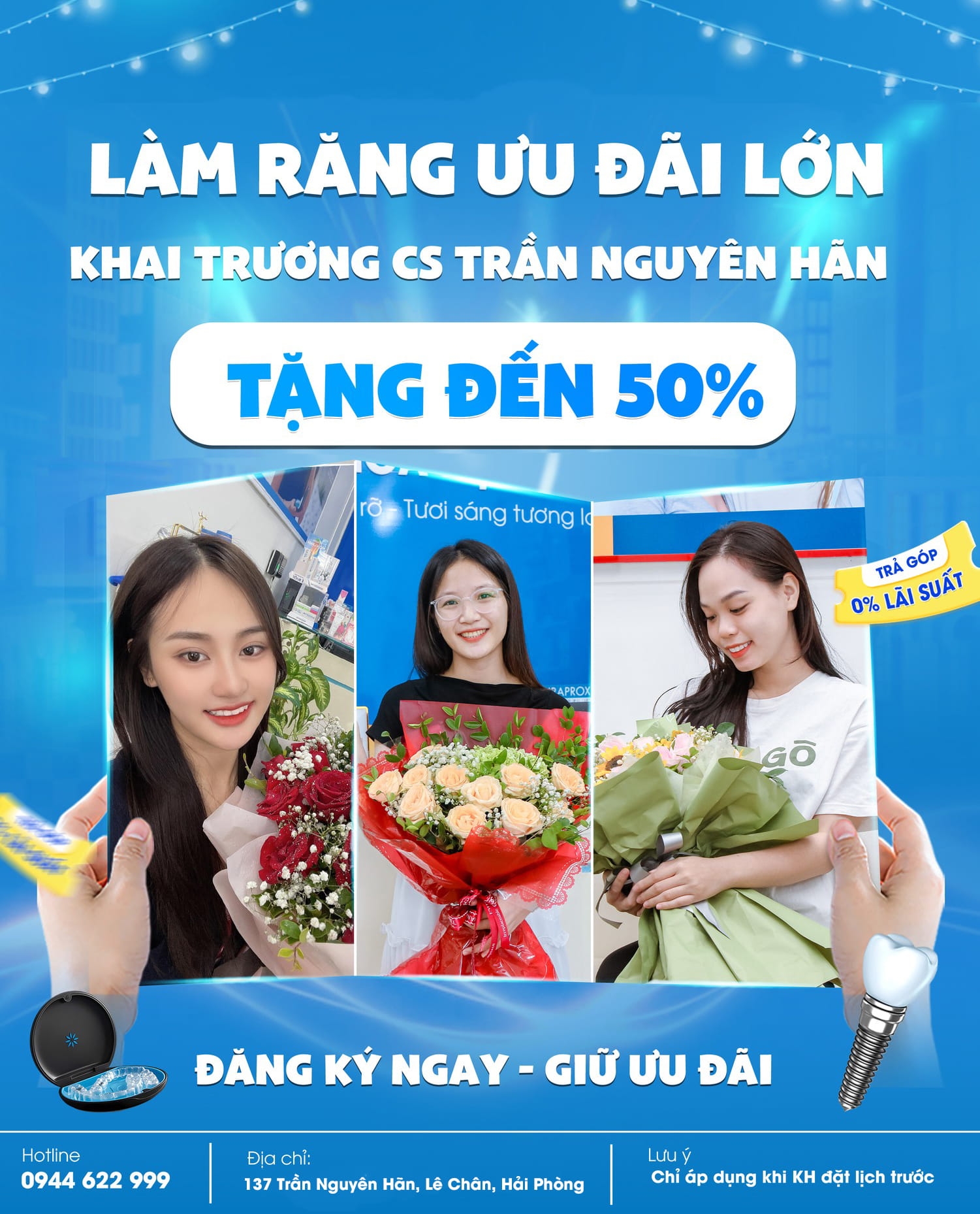 Khai Trương Cơ Sở 2 – Làm Răng Không Lo Giá