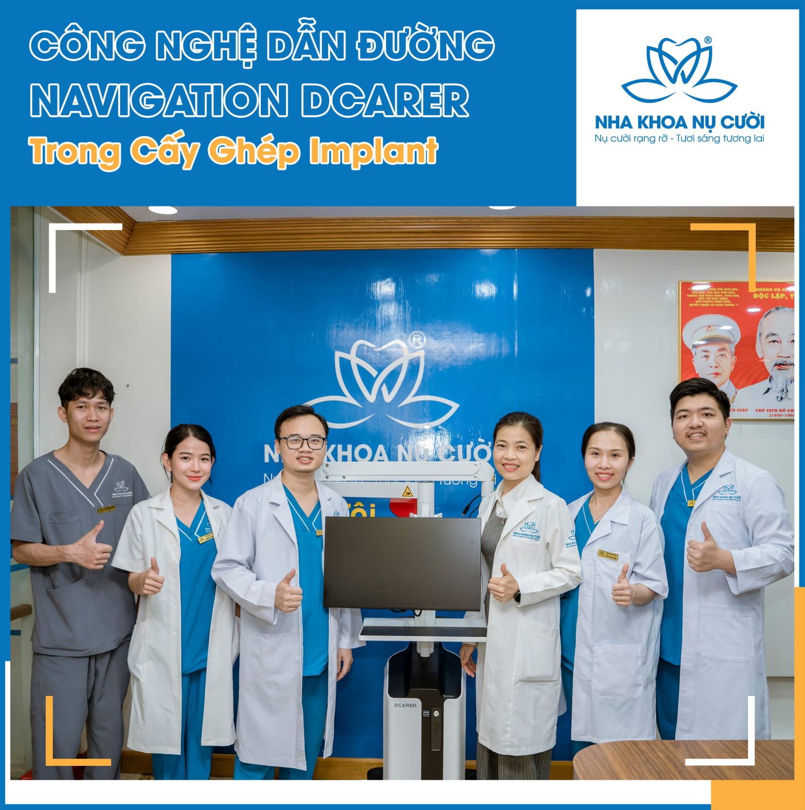 Công nghệ dẫn đường Navigation DCarer trong cấy ghép Implant